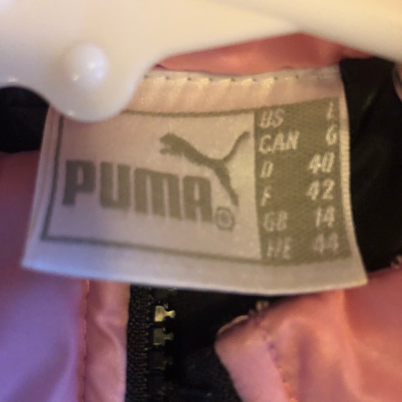 90s Puma Puffy Pink, White, & Black Vest EUC!! - Picture 5 of 5